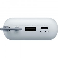 Внешний аккумулятор Xiaomi 10000mAh (встр. каб) Ледяной синий GL BHR9073GL Внешний аккумулятор Xiaomi 10000mAh (встр. каб) Ледяной синий GL BHR9073GL - фото 2