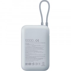 Внешний аккумулятор Xiaomi 10000mAh (встр. каб) Ледяной синий GL BHR9073GL Внешний аккумулятор Xiaomi 10000mAh (встр. каб) Ледяной синий GL BHR9073GL - фото 5
