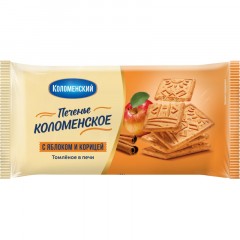 Печенье Коломенское яблоко-корица 120г 22шт/уп Печенье Коломенское яблоко-корица 120г 22шт/уп - фото 2
