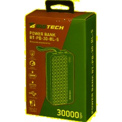 Внешний аккумулятор BigTech (BT-PB-30-BL-5) 30000 mAh черный - фото 7