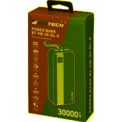 Внешний аккумулятор BigTech (BT-PB-30-BL-8) 30000 mAh черный - фото 7