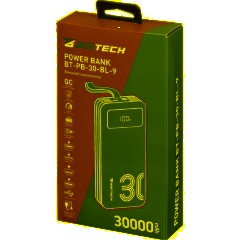 Внешний аккумулятор BigTech (BT-PB-30-BL-9) 30000 mAh черный - фото 7