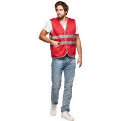 Жилет красный с СОП (р.3XL/60-62) Жилет красный с СОП (р.3XL/60-62) - фото 5