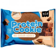 Печенье SOJ Prote!n Cookie Шоколадный брауни 37г Печенье SOJ Prote!n Cookie Шоколадный брауни 37г - фото 2