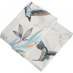 Постельное белье 2сп с Евро бязь набив. 120г/м2 (нав.70х70 2шт.), Колибри Постельное белье 2сп с Евро бязь набив. 120г/м2 (нав.70х70 2шт.), Колибри - фото 3