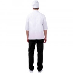 Костюм ШЕФ-ПОВАР муж, цв.бел/чер.(Кос044)(р.44-46) р.170-176 Костюм ШЕФ-ПОВАР муж, цв.бел/чер.(Кос044)(р.44-46) р.170-176 - фото 10