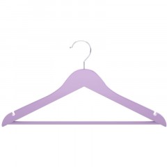 Вешалка-плечики DF_CLH-227 дерево/металл 5шт/уп L-445мм, р.52-54,лавандовый - фото 2