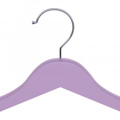 Вешалка-плечики DF_CLH-227 дерево/металл 5шт/уп L-445мм, р.52-54,лавандовый - фото 3