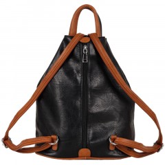 Сумка рюкзак женский 2404NB Black Сумка рюкзак женский 2404NB Black - фото 3