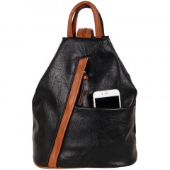 Сумка рюкзак женский 2404NB Black Сумка рюкзак женский 2404NB Black - фото 8