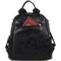 Сумка рюкзак женский 2408NB Black Сумка рюкзак женский 2408NB Black - фото 3