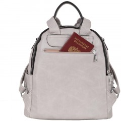 Сумка рюкзак женский 2408NB Grey Сумка рюкзак женский 2408NB Grey - фото 8