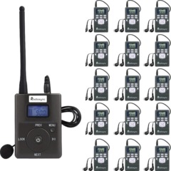 Радиогид Radiosync SGTR01 система на 15 экскурсантов - фото 9