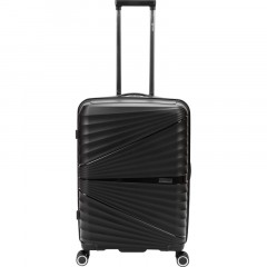 Чемодан TORBER Nevo, черн, полипроп, 45 х 26 х 66 см, 66 л, T2207M-Black - фото 2