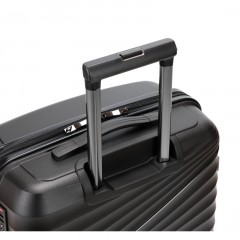Чемодан TORBER Nevo, черн, полипроп, 45 х 26 х 66 см, 66 л, T2207M-Black - фото 10
