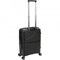 Чемодан TORBER Nevo, черн, полипроп, 40 х 25 х 55 см, 32 л, T2207S-Black - фото 3
