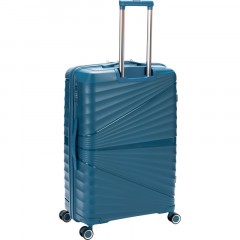 Чемодан TORBER Nevo, синий, полипроп, 49 х 28 х 76 см, 95 л, T2207L-Blue - фото 3
