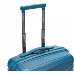 Чемодан TORBER Nevo, синий, полипроп, 40 х 25 х 55 см, 32 л, T2207S-Blue - фото 5
