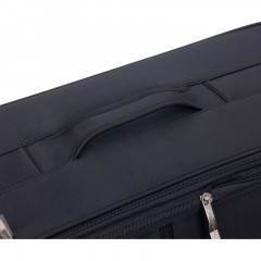 Чемодан TORBER Seyd, черн, нейлон 600D, 43,5 х 25 х 68см, 56л, T2021M-Black - фото 9