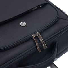 Чемодан TORBER Brosno, черн, нейлон 600D, 43,5 х26х68см, 56л, T1901M-Black Чемодан TORBER Brosno, черн, нейлон 600D, 43,5 х26х68см, 56л, T1901M-Black - фото 6