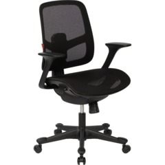 Кресло BN_Zm_EChair-600 MC сетка, черный - фото 3