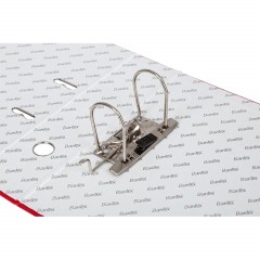 Папка-регистратор ECONOMYPLUS 80мм,красн,ПБП1,карм.ко,мет.уг - фото 2