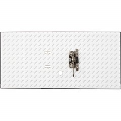 Папка-регистратор ECONOMY PLUS 80мм,чер,ПБП1,карм.кор,мет.уг - фото 6