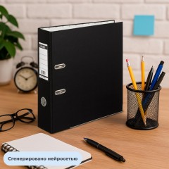 Папка-регистратор ECONOMY PLUS 80мм,чер,ПБП1,карм.кор,мет.уг Папка-регистратор ECONOMY PLUS 80мм,чер,ПБП1,карм.кор,мет.уг - фото 12
