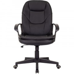 Кресло VB_EChair 668 PU черный эко.кожа крестов. пластик Кресло VB_EChair 668 PU черный эко.кожа крестов. пластик - фото 2