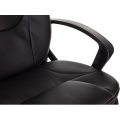 Кресло VB_EChair 668 PU черный эко.кожа крестов. пластик Кресло VB_EChair 668 PU черный эко.кожа крестов. пластик - фото 9