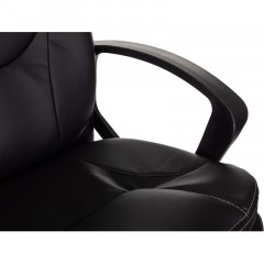 Кресло VB_EChair 668LT PU черный эко.кожа крестов. пластик Кресло VB_EChair 668LT PU черный эко.кожа крестов. пластик - фото 9