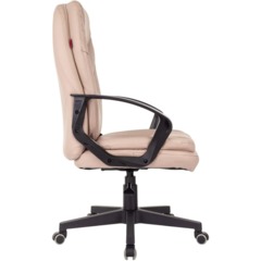Кресло VB_EChair 668LT PU бежевый эко.кожа крестов. пластик - фото 5