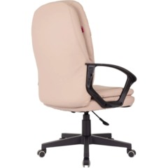 Кресло VB_EChair 668LT PU бежевый эко.кожа крестов. пластик - фото 6