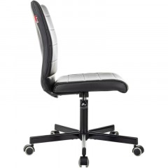Кресло VB_EChair 303 PU черный эко.кожа крестов. металл черный Кресло VB_EChair 303 PU черный эко.кожа крестов. металл черный - фото 3