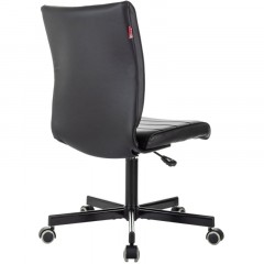 Кресло VB_EChair 303 PU черный эко.кожа крестов. металл черный Кресло VB_EChair 303 PU черный эко.кожа крестов. металл черный - фото 4