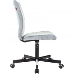 Кресло VB_EChair 303 серо-голубой Light-28 крестов. металл черный Кресло VB_EChair 303 серо-голубой Light-28 крестов. металл черный - фото 3