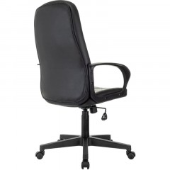 Кресло VB_EChair 602 PU черный эко.кожа крестов. пластик Кресло VB_EChair 602 PU черный эко.кожа крестов. пластик - фото 4