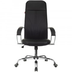 Кресло VB_EChair 655LT SL/TPU черный экокожа крестов. хром Кресло VB_EChair 655LT SL/TPU черный экокожа крестов. хром - фото 2
