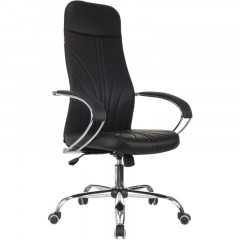 Кресло VB_EChair 655LT SL/TPU черный экокожа крестов. хром Кресло VB_EChair 655LT SL/TPU черный экокожа крестов. хром - фото 5