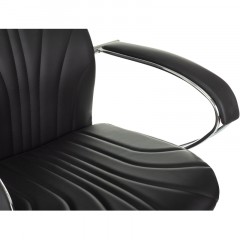 Кресло VB_EChair 655LT SL/TPU черный экокожа крестов. хром Кресло VB_EChair 655LT SL/TPU черный экокожа крестов. хром - фото 10