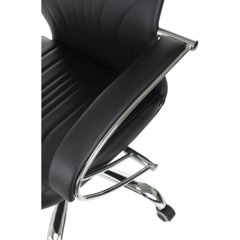 Кресло VB_EChair 655LT SL/TPU черный экокожа крестов. хром - фото 14
