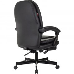Кресло VB_EChair 668 PU P черный эко.кожа подст.для ног Кресло VB_EChair 668 PU P черный эко.кожа подст.для ног - фото 4