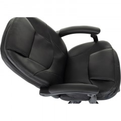Кресло VB_EChair 668 PU P черный эко.кожа подст.для ног Кресло VB_EChair 668 PU P черный эко.кожа подст.для ног - фото 9