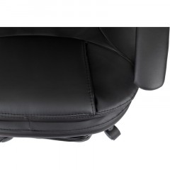 Кресло VB_EChair 668 PU P черный эко.кожа подст.для ног Кресло VB_EChair 668 PU P черный эко.кожа подст.для ног - фото 14