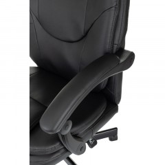Кресло VB_EChair 668 PU P черный эко.кожа подст.для ног Кресло VB_EChair 668 PU P черный эко.кожа подст.для ног - фото 15