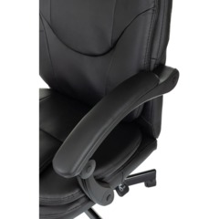 Кресло VB_EChair 668 PU P черный эко.кожа подст.для ног - фото 19