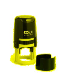 Оснастка для печати круг. с крышкой d30мм Pr. R30 антибакт.защ.Colop - фото 2