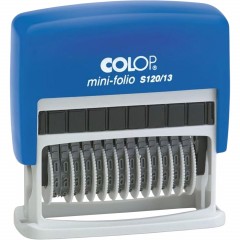 Нумератор 13-и раз. высота шрифта 3,8мм S120/13 (аналог 48313)Colop Нумератор 13-и раз. высота шрифта 3,8мм S120/13 (аналог 48313)Colop - фото 2