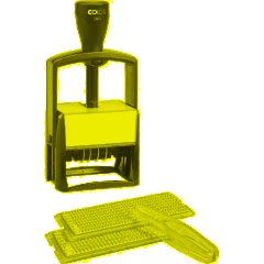 Датер автоматический самонаб.металл. S2860-Set 10-стр. 49х68мм (аналог 5485 - фото 2