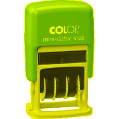 Датер автоматический мини S120Bank шрифт 3,8мм месяц цифр.(аналог4810B) Col - фото 2